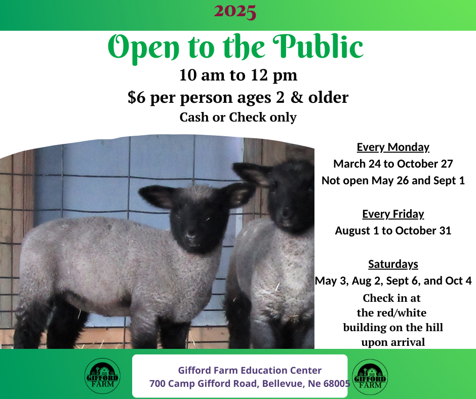 Open to the Public Flyer